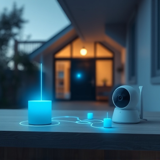 connected smart home with multiple sensors