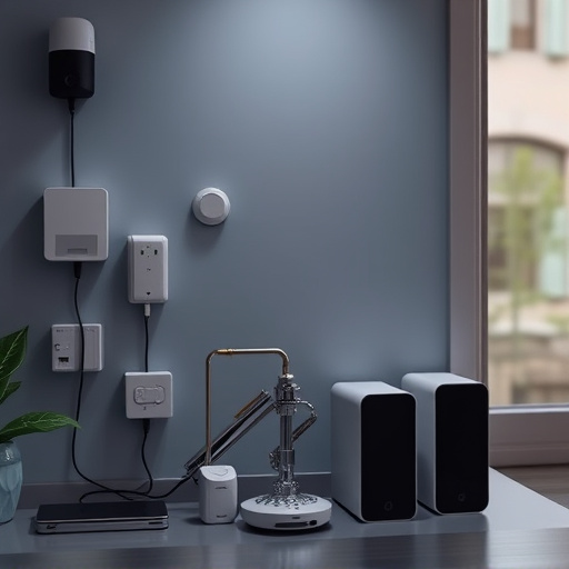 connected smart home with multiple sensors