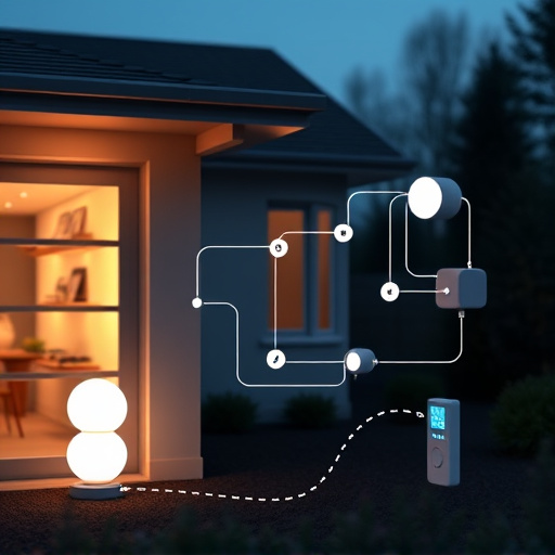 connected smart home with multiple sensors