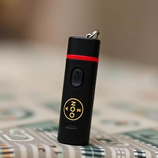 traveler testing mini pepper spray keychain