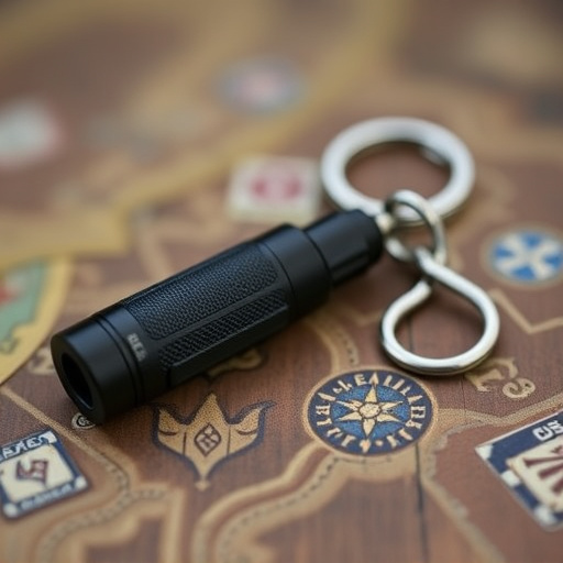 traveler testing mini pepper spray keychain